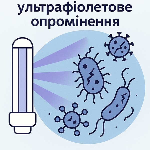 Действие ультрафиолетового облучения
