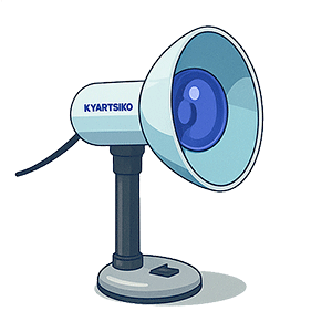 Синие лампы