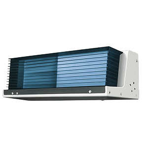 Опромінювачі екрановані з жалюзі