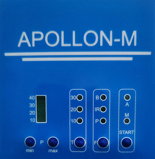 Аппарат Аполлон-М, панель управления