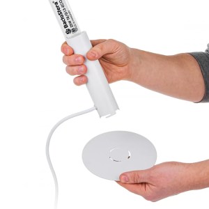 Бактерицидный облучатель BactoSfera 360° 15 OZONE White RC-TIMER с Пультом ДУ