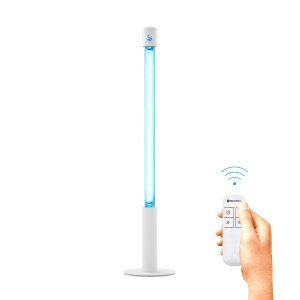 Бактерицидный облучатель BactoSfera 360° 15 OZONE White RC-TIMER с Пультом ДУ