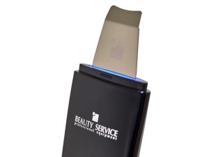 Ультразвуковий скрабер Beauty Service чорний для чистки обличчя