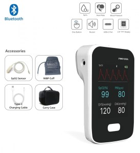 Монітор життєво важливих показників PM6100A – НІАТ, SpO₂, пульс