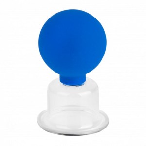 Банки масажні скляні з грушею ПВХ