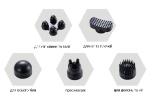 Масажер акумуляторний для тіла ZENET ZET-716