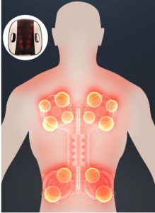 Масажна подушка для спини Zenet Zet-728