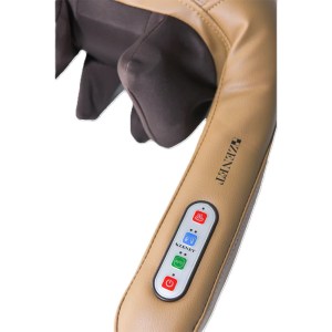 Роликовий масажер для шиї та плечей Zenet Zet-759 з ІЧ-прогрівом