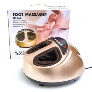 Роликовий масажер для стоп Zenet Zet-762 з ІЧ-прогрівом